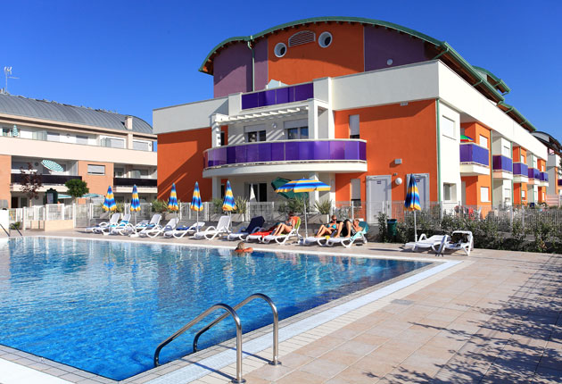 Bilocale con giardino in vendita a Bibione Residence Margherita